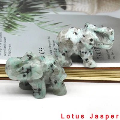 1.5" Crystal Elephant Statue - Sincerely Starchild