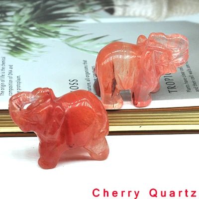 1.5" Crystal Elephant Statue - Sincerely Starchild