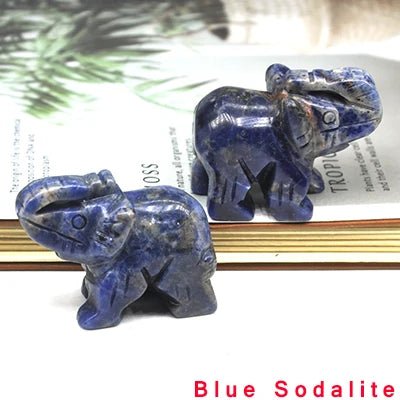 1.5" Crystal Elephant Statue - Sincerely Starchild