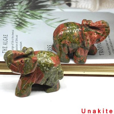 1.5" Crystal Elephant Statue - Sincerely Starchild