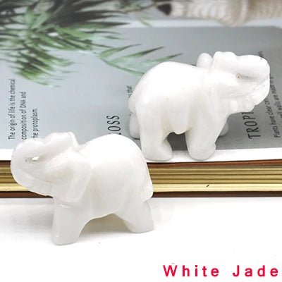 1.5" Crystal Elephant Statue - Sincerely Starchild